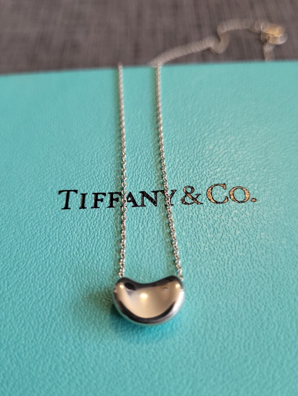 Tiffany & Co. Elsa Peretti Bean Design Pendant